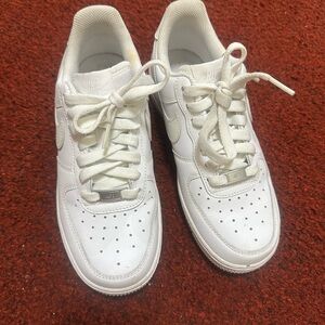 Nike All White Airforces